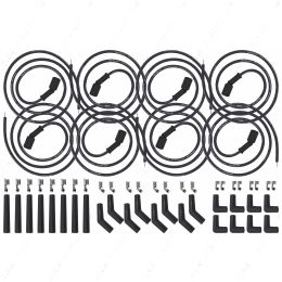 551083 LS LT Swap Universal Spark Plug Wire Set Remote Coil Spiral Core Straight 90 135