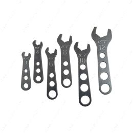 551465 Billet Aluminum 6pc Wrench Set 3 4 6 8 10 12 AN