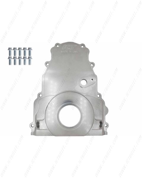 Billet Gen 4 Turbo Oil Drain - Timing Chain Cover -10AN ORB