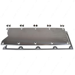 551629G LS Gen 3 VALLEY PAN Cover with GASKET Plate Billet Knock Sensor Delete LSX LS1