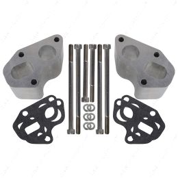 551755-237 Gen V LT 2.37" Water Pump Spacer Kit Compatible with Corvette to Truck Adapter LT1 LT4 L83 L86