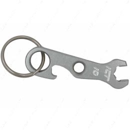 551929-KY02 10mm Billet Aluminum Bottle Opener Wrench Keychain