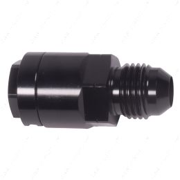 AN809-01B Threaded Fuel Rail Quick Connect Fitting -Line Adapter -6AN to 5/16" Tube LS LS1