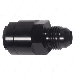 AN809-02B Threaded Fuel Rail Quick Connect Fitting - Line Adapter -6AN to 3/8" Tube LS LS1