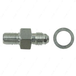 AN816-04-M1010 -4AN Male to M10-1.0mm Male Adapter Fitting Aluminum