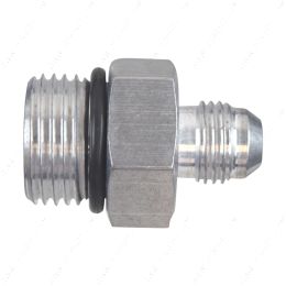 AN920-06-10A -6AN Flare to -10AN ORB Oring Male Fuel Pump Rail Adapter Fitting Flare Hose Bare