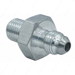 F04ANM1212 4AN Flare to M12x1.25mm Thread Straight Fitting Aluminum