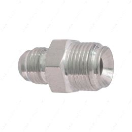 F06AN687IF 6an Male Flare to 11/16-18 Inverted Flare Power Steering Adapter Fitting