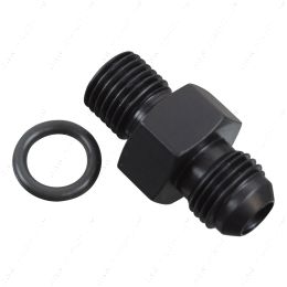 F06ANPS14 Transmission Adapter Fitting -6AN Flare Black 6 AN TH400 TH350 4l60E 4l80E 700r4