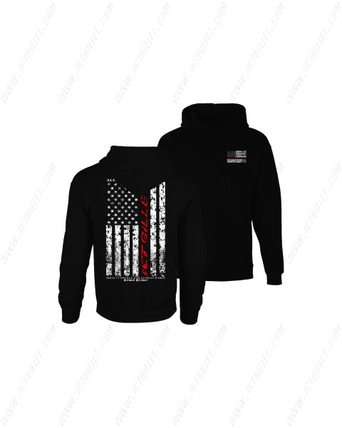 Stars & Stripes - All American Billet - Pullover Hoodie