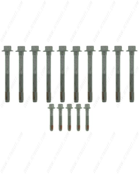 1 Head Set - Fel-Pro LS Head Bolt Kit Equal Length OEM Gen IV 4 4.8L 5.3L 6.0L