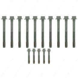 551868-STOCK 1 Head Set - Fel-Pro LS Head Bolt Kit Equal Length OEM Gen IV 4 4.8L 5.3L 6.0L