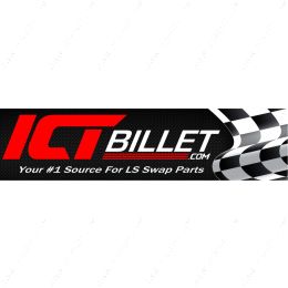 551099-02X08 2' X 8' ft Banner w/ Grommets ICT Billet Racing Full Color Large Vinyl Shop Wall