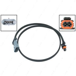 WAALT30-36 LS 36" Alternator Adapter Harness - 4 Pin 105A Vehicle to 2 Pin Alternator 160A