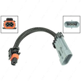 WAALT30-6 LS 6" Alternator Adapter Harness - 4 Pin 105A Vehicle to 2 Pin Alternator 160A