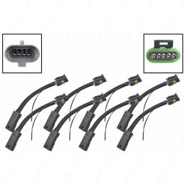 WAC0I41X8 LS D510C D581 D514A D585 Wire Harness Adapter, Compatible with Holley Smart Ignition Coil