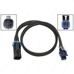 WE0XY31-24 O2 Sensor Wire Harness Extension 24" LS Oxygen Sensor Square 4 Wire 1Key Plug