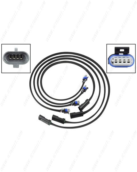 LSA-LT1 Coil Wire Harness Extension for Remote Mount (4 piece) 26.5-40 inch