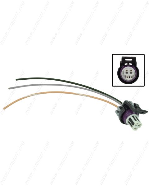 LS 3-Wire Oil Pressure Connector Harness Pigtail DBW Gen 3