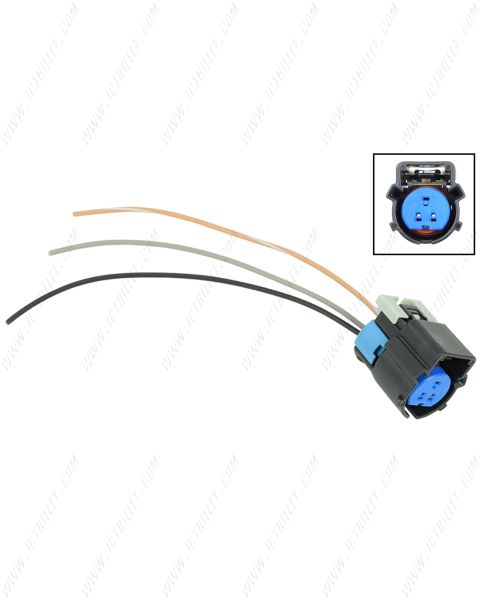 LS 3-Wire Oil Pressure Connector Harness Pigtail Gen 4 LS3 L76 LC9 LMG L99 5.3 