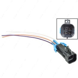 WP0XY32 GM LS O2 Oxygen Sensor Square Male 1-Keyway Wire Connector Plug Harness Pigtail