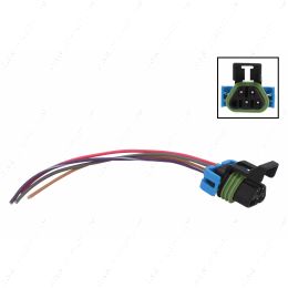 WP0XY38 GM LS Oxygen Sensor Black Trapezoid Female Wire Pigtail